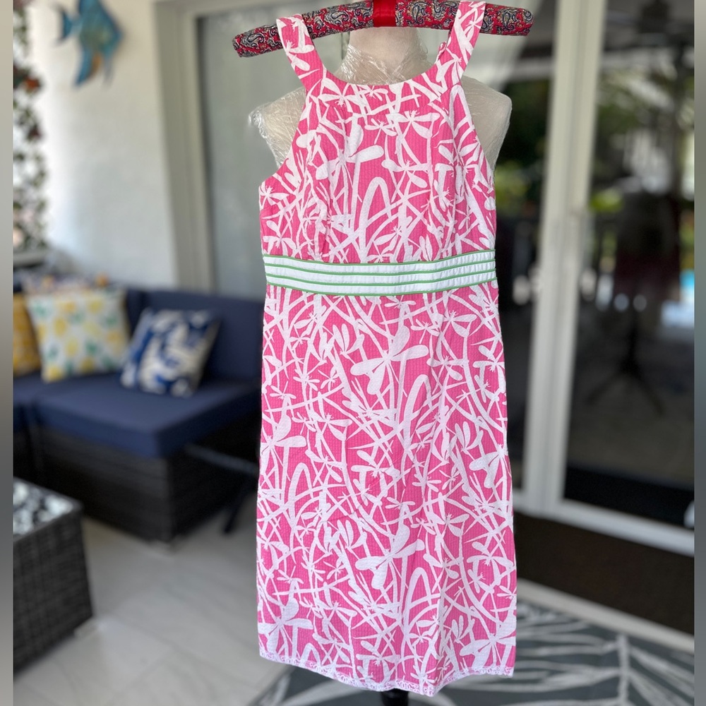 Lilly Pulitzer Pink and White Mini Dress